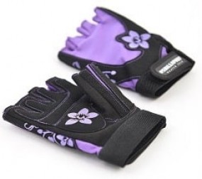 Перчатки женские замшевые черно-фиолетовые X11 Спортивные перчатки, Перчатки женские замшевые черно-фиолетовые X11 - Перчатки женские замшевые черно-фиолетовые X11 Спортивные перчатки